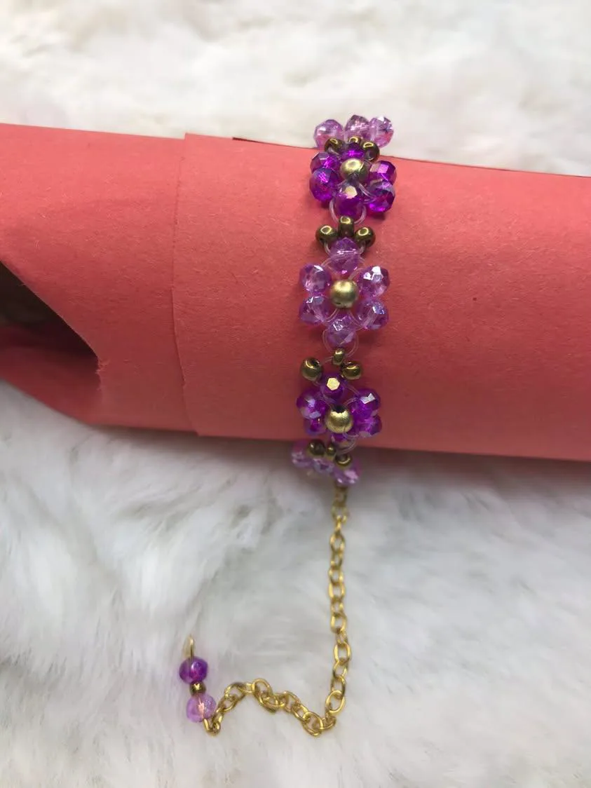 Flower bracelet