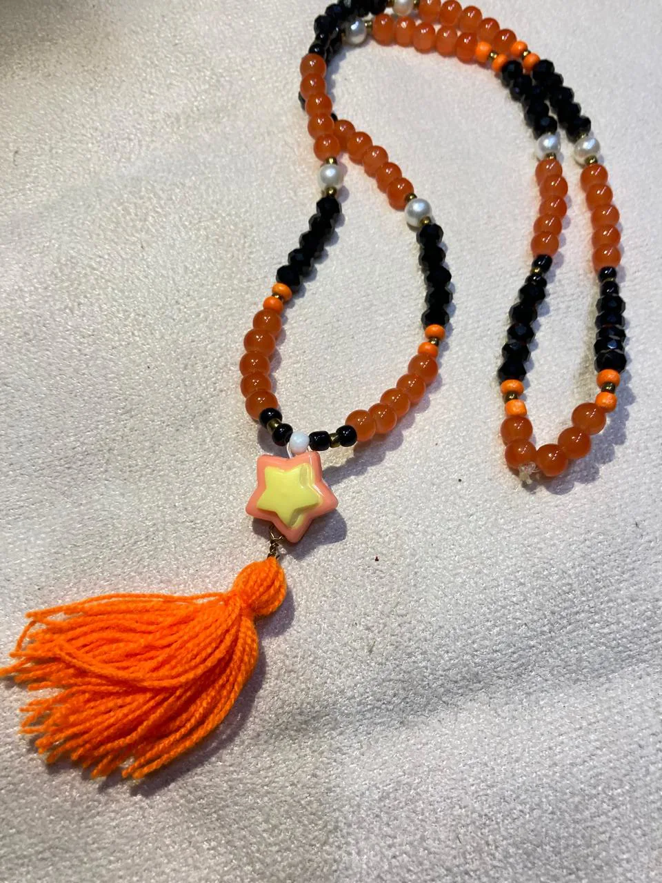 Crystal Tassel necklace